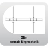 thumbnail of Terminplaner Standard A5 Slim Einsteiger schwarz