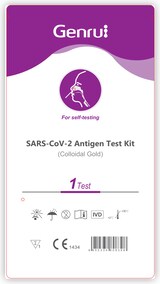 thumbnail of GENRUI 100 Stück Antigen Schnelltest, Corona Laientest, Selbsttest für Zuhause (1er Set)