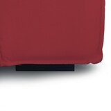 thumbnail of Dmora Divano fisso Patrizia, Divano componibile a 2 posti con penisola destra, 100% Made in Italy, Sofà moderno in tessuto, Cm 220x170h70, Rosso
