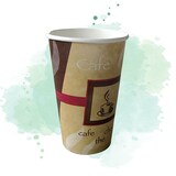 thumbnail of Ecolomique - 50 Pcs - Gobelet carton décor "Passion" - 450 ml, Diam: 9 cm, Hauteur: 16 cm - ECO210GCPAS16