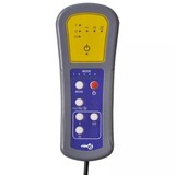 thumbnail of vidaXL Massagesessel Weinrot Stoff