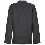 thumbnail of 227 - Kochjacke Westernstyle, langarm, Druckknöpfe : graphit 65% Polyester 35%Baumwolle 220 g/m² 2XL