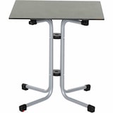 thumbnail of SIENA GARDEN Sola Klapptisch 65x65 cm, silber 01914560