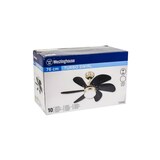 thumbnail of Deckenventilator Turbo Swirl Chrom 76 cm mit Licht 76