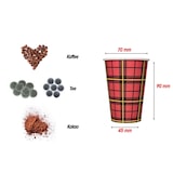 thumbnail of Kaffeebecher – TO GO 180 ml, 7,5 oz Einweg Coffee to Go Becher (20 x 50) - 1000 Stk.