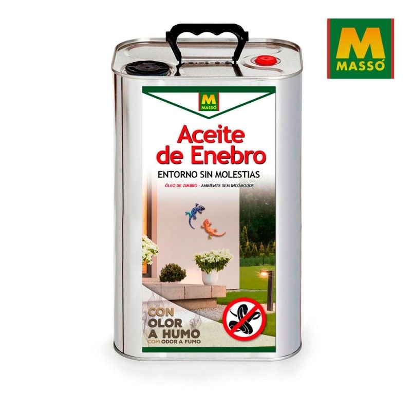Aceite de enebro repelente de serpientes 1L 231539 Massó