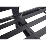 thumbnail of Garten Garnitur HWC-H54b, Garnitur Sitzgruppe Garten-/Lounge-Set Sofa, Olefin Holzoptik Alu ~ Polster dunkelgrau