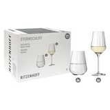 thumbnail of Ritzenhoff Sternschliff Weißwein- & Wassergläser 12er Set