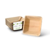 thumbnail of greenbox - Palmblatt Schalen "Palmware®" 600 ml, quadratisch, 300 St.