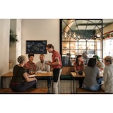 thumbnail of Bi-Office Quadro de Giz Basic - 600 x 450 mm - Superfície Não Magnética Preta, Moldura de Pinho Natural