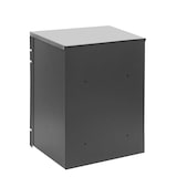 thumbnail of Pakketbox HWC-K41, pakketbox pakketcompartiment pakketpost brievenbus, metaal ~ roestvrij staal gegalvaniseerd antraciet