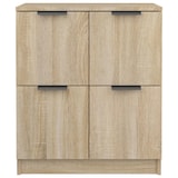 thumbnail of Helloshop26 - Buffet Sideboard Kommode Kleiderschrank Aufbewahrungsmöbel Organizer Küche Wohnzimmer Sonoma-Eiche 60 x 30 x 70 cm 02_0031584