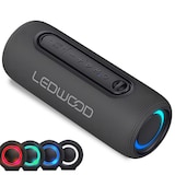 thumbnail of Enceinte Hifi Autonome 100W Ledwood XS100, Effet LED, Buetooth USB, TWS, IPX5, Assistant Vocal, 10W RMS, Batterie 2000mAh