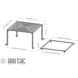 thumbnail of Pack Privilège Brasero Auvergnat Corten Normal Carre 62 Simple Cuve
