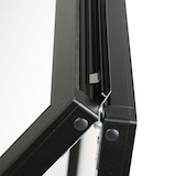 thumbnail of Chevalet de trottoir slide in noir B1 100 x 70 cm