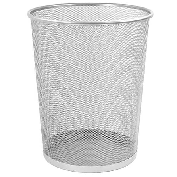 Papierkorb Metalldraht 19 Liter - silber