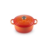 thumbnail of Le Creuset Signature Roaster round 20cm oven red (21177200902430)