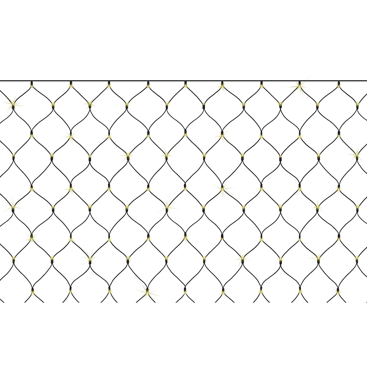 METRO Professional Filet lumineux, 3 x 2 m, 300 LED, 27.6 W