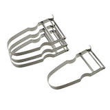 thumbnail of METRO PROFESSIONAL Sparschäler, Edelstahl, 11.5 x 6.5 cm,  silber, 4 Stück