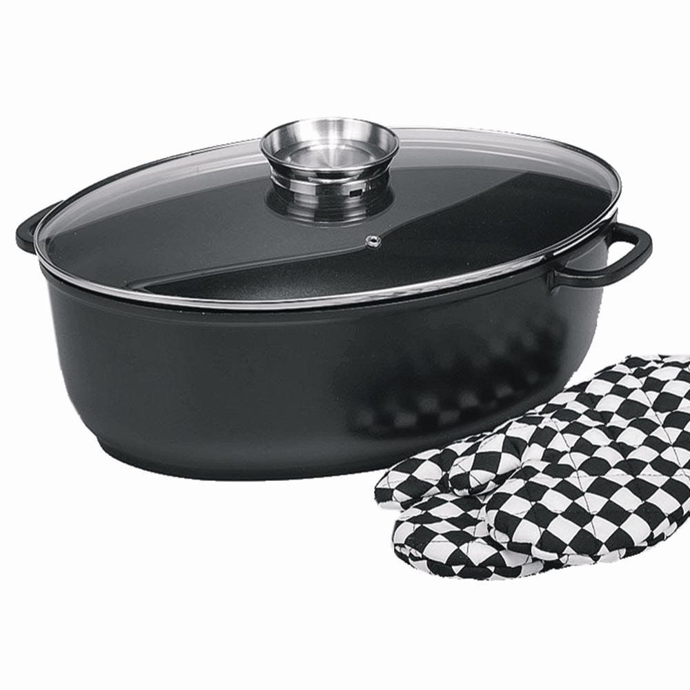 KRÜGER  Delta Gansbräter "Delta" 38 x 26 cm, 8 l