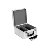 thumbnail of CD-Koffer, 40 CDs, Schlüsselschloss, 2 Schlüssel, Aluminium, 280 x 268 x 160 mm