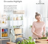 thumbnail of Brooklyn 30 Mini-Kühlschrank Glastür LED Ablage Silber