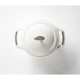 thumbnail of LODGE | Cocotte en Fonte Émaillée 4,2L | Fabriquée aux USA | Compatible tous feux dont four et induction | Blanc
