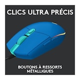 thumbnail of Logitech g203 prodigy souris gamer filaire, 8000 ppp, rvb multicolore