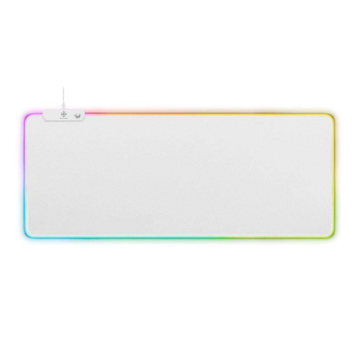 RGB-Mauspad 90 x 36 cm Gaming-Mauspad (RGB-Beleuchtung, 6 x RGB-Modi, 7 x Static-Modi, aus bequemem Stoff,  Plug and Play)