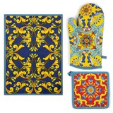 thumbnail of Excelsa Küchentextilien-Set 3-Teilig Trinacria Bunt