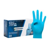 thumbnail of Pack 100 Guantes nitrilo desechables - Color Azul- Colección Touch - Guantes de Látex sin Polvo - Talla XL 100und