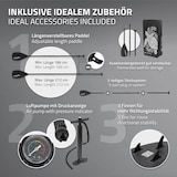 thumbnail of ECD Germany Aufblasbares SUP Board Maona 308 × 78 × 10 cm Schwarz – Komplettset mit Pumpe, Tragetasche & Zubehör, PVC Board bis 120 kg, Surfboard für