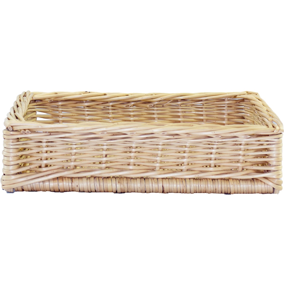 Corbeille en Osier Blanc - L2G