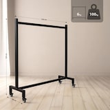 thumbnail of Perchero Gisborne Negro/120x38x120