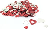 thumbnail of 50x Metallkonfetti Herzen Metallic-Glanz 15gr.