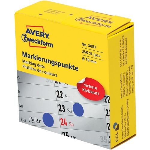 AVERY Zweckform Markierungspunkte 3857