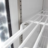 thumbnail of GastroHero Getränkekühlschrank ECO 630 mit Leuchtaufsatz, 2 Klapptüren, schwarz, LED-Innenbeleuchtung