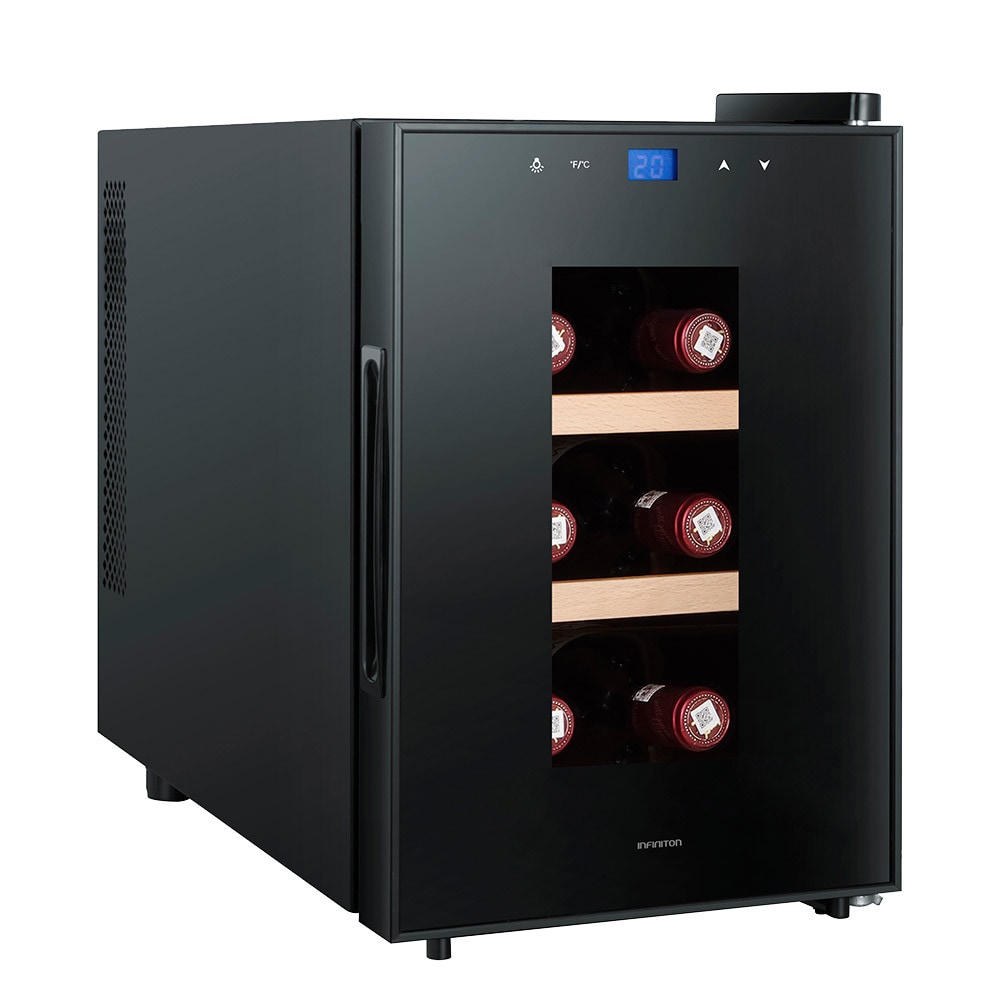 Vinoteca Infiniton WCL-A6BN, 6 Botellas, Negro, G