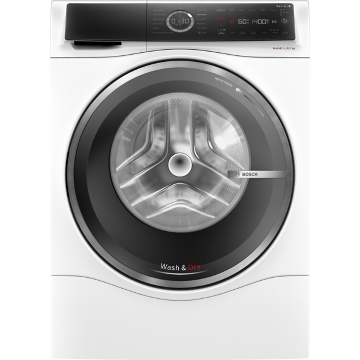 Bosch Serie 8 WNC244070 Waschtrockner, 9/6 kg, 1400 U/min.