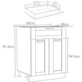 thumbnail of VCM  Colura  H. 82 x B. 60 x T. 46 cm