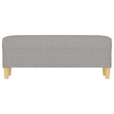 thumbnail of Helloshop26 - Banc banquette 100 x 35 x 41 cm tissu gris clair 02_0010651