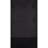 thumbnail of Banco de bar em tecido Elmore preto/metal fosco preto