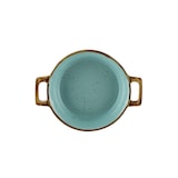 thumbnail of METRO PROFESSIONAL Essteller mit Griff Noromi, Porzellan, Ø 25.5 cm, rund, blau, 4 Stück