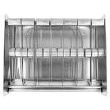 thumbnail of Dispensador Para Etiquetas 2,5X2,5 Cm  23,5X19X11,7 Cm Prateado Inox