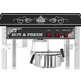 thumbnail of Royal Catering Popcornmaschine - 1500 W - 5 kg/h - schwarz -