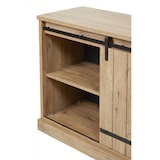 thumbnail of Matelpro - Buffet/bahut style rustique 225 cm coloris chêne Perrine - Moderne & Design -Chêne - Deux étagères intérieures -Types de portes: Coulissant