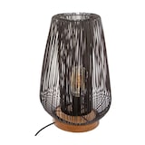 thumbnail of Atmosphera Noda schwarze Metalldrahtlampe