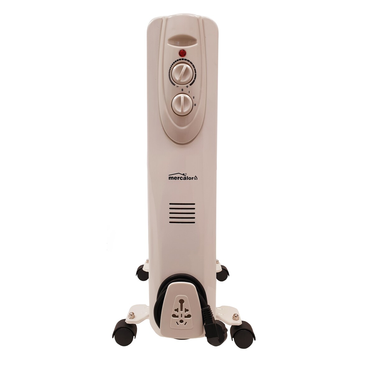 Radiador de aceite 9 elementos con 4 ruedas 2000W