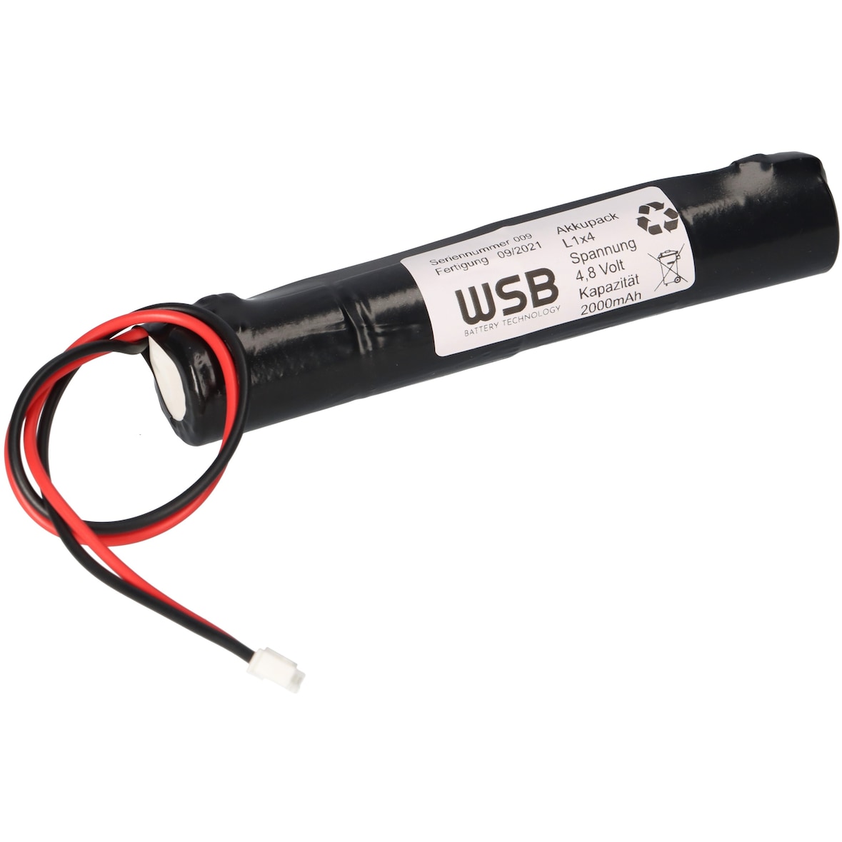 Notleuchten Akku 4,8V 2000mAh kompatibel IL570004 14A5-002