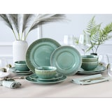 thumbnail of CreaTable Celadon Grün Tellerset 12-tlg Steinzeug